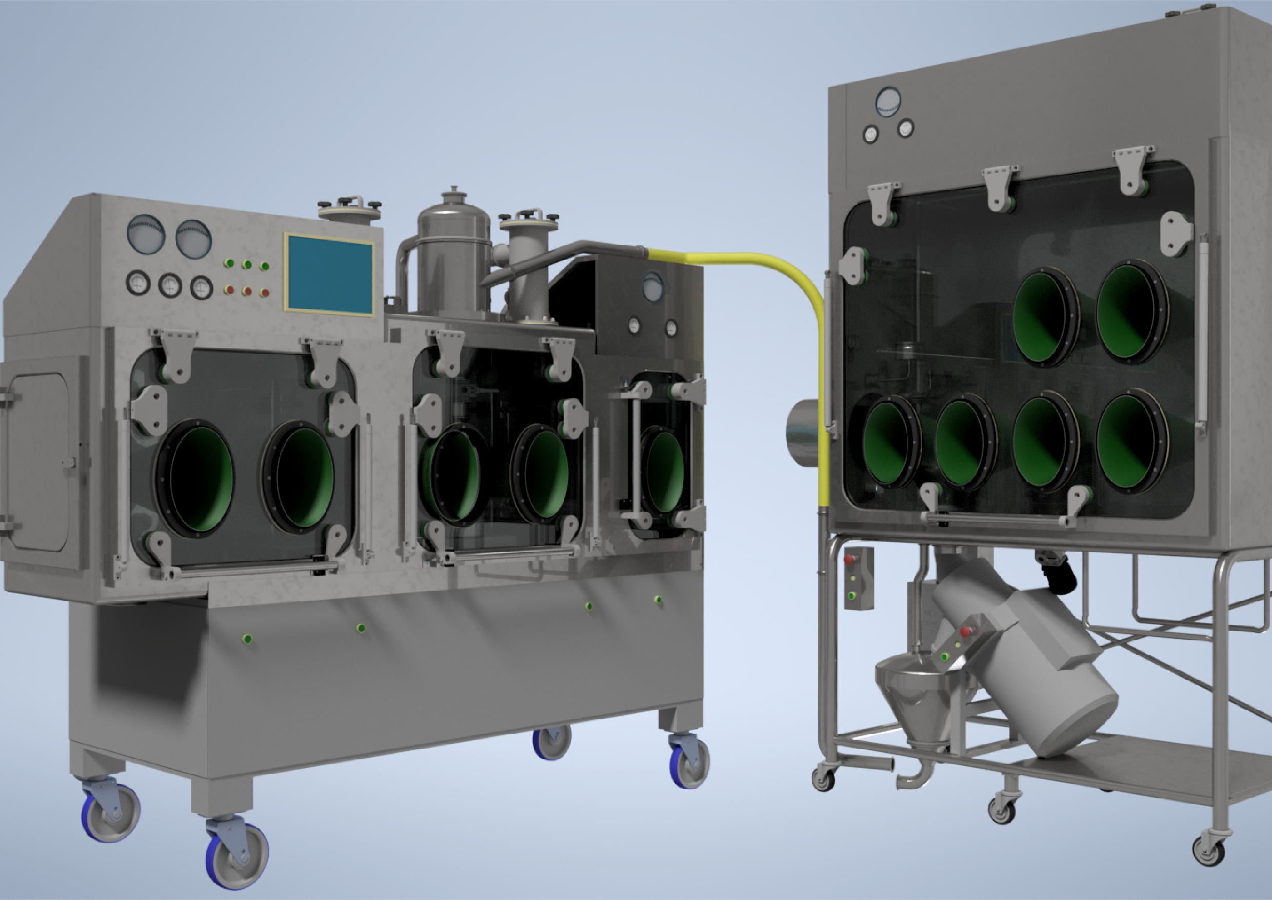 Isolators / Containment systems for loading and unloading