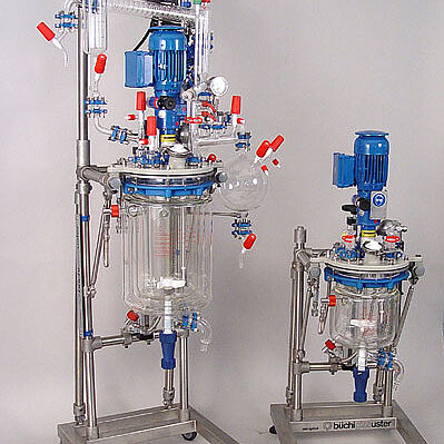 Floor model and table model - glass reactor