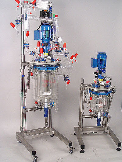 Floor model and table model - glass reactor