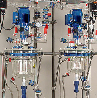 Double miniPilot mini-plant pilot reactor