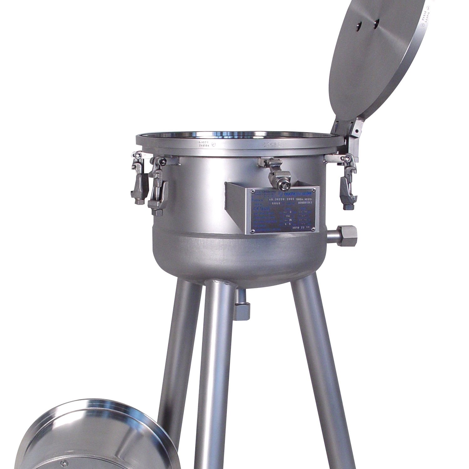 5 - 20 liter pressure filter for research laboratory