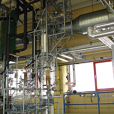 Colonne de rectification DN400