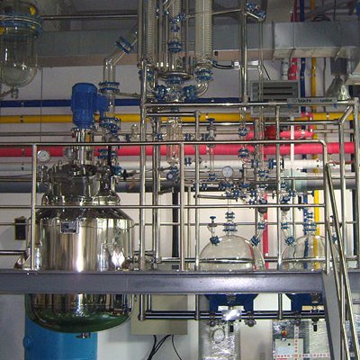 Reactor criogénico de 1000 litors con cabezal de vidrio