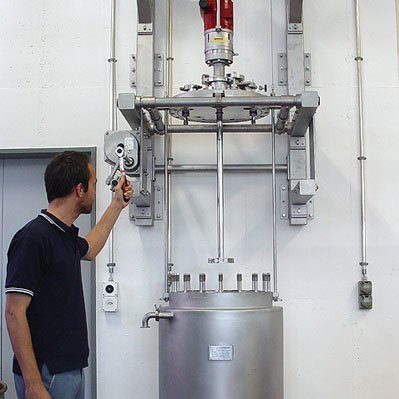 Reactor de hidrogenación 100 litros, 60 bar, Hastelloy, cGMP