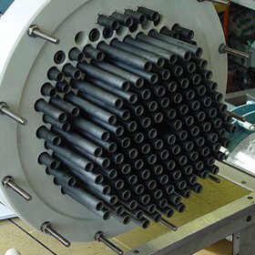 DN400 кожухотрубчатый теплообменник из карбида кремния