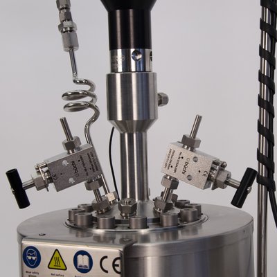 novoclave high pressure reactor – fittings and valves high pressure version 