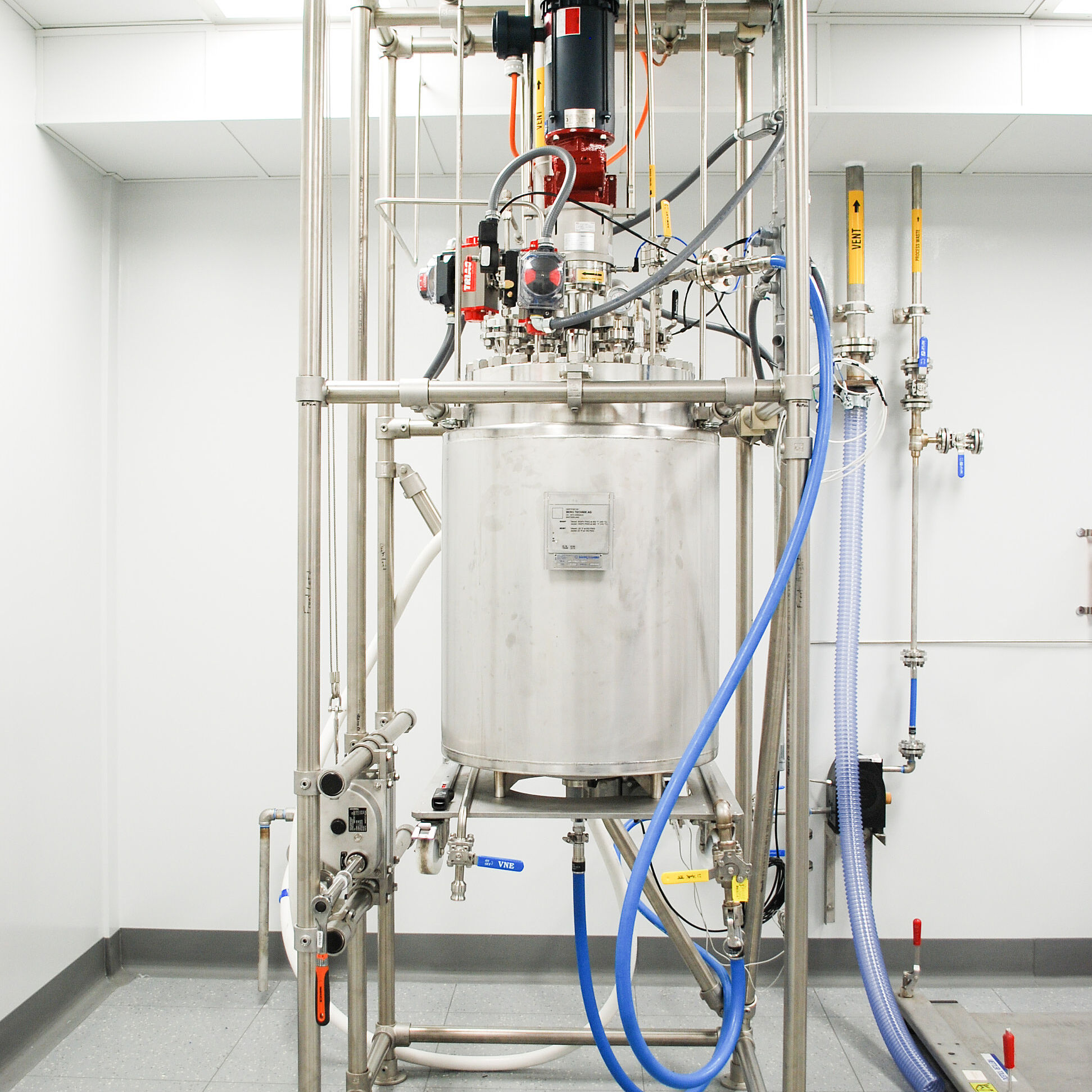 Réacteur haute pression Hastelloy® à grande échelle 