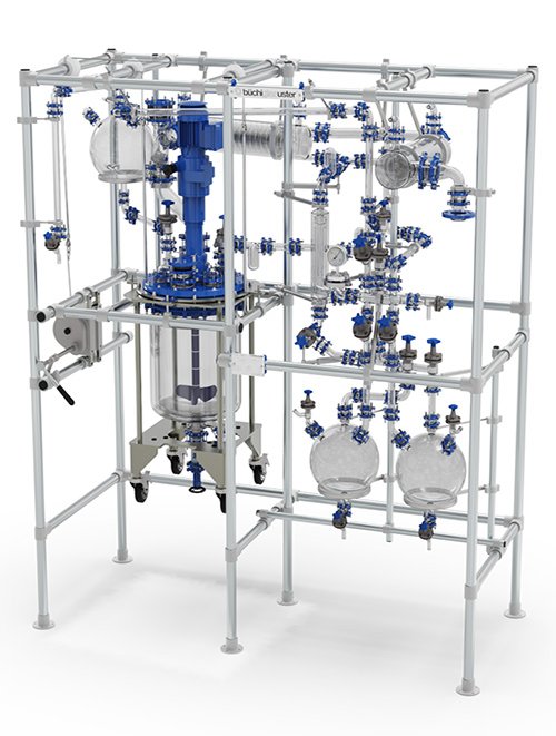 Réacteur pilote verre chemReactor GR15 - K pour unité pilote Réacteur pilote verre chemReactor GR15 - K pour unité pilote