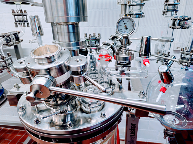 HPAPI synthesis reactor system with containment split valve