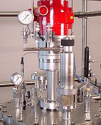 stirrer drive with magnetic coupling, Ex- Motor with frequency converter