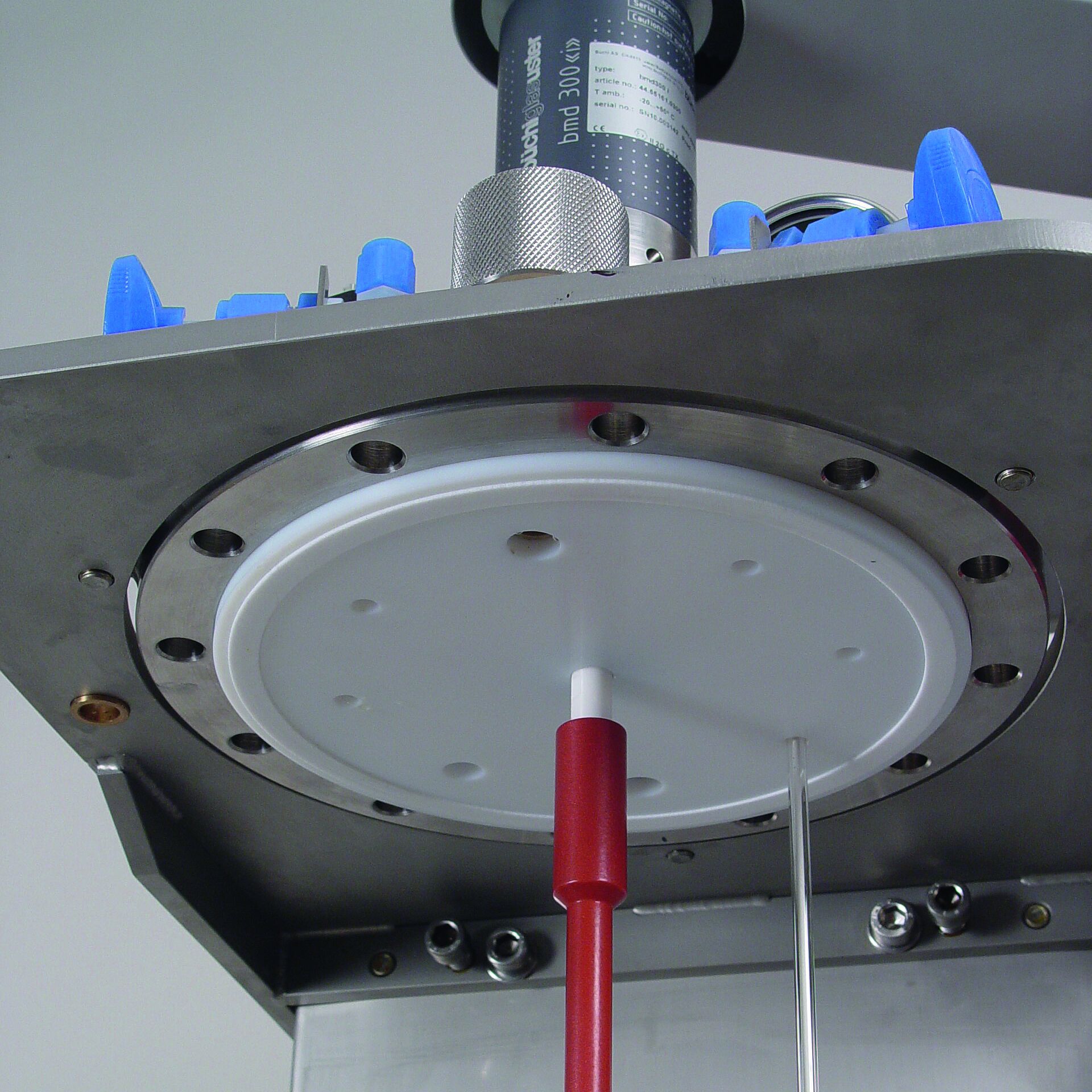 kiloclave metal-free reactor cover plate PTFE plated