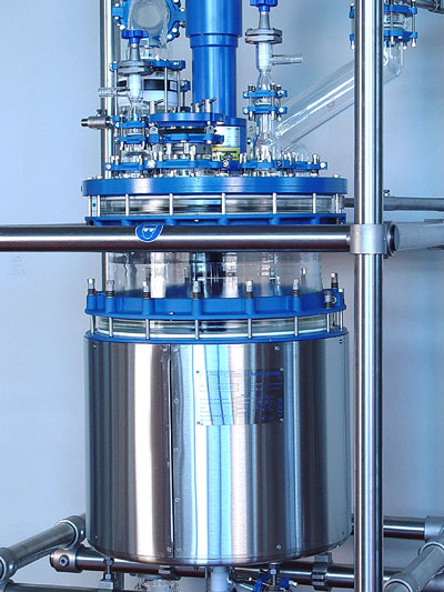 Vessel of a chemRactor CR