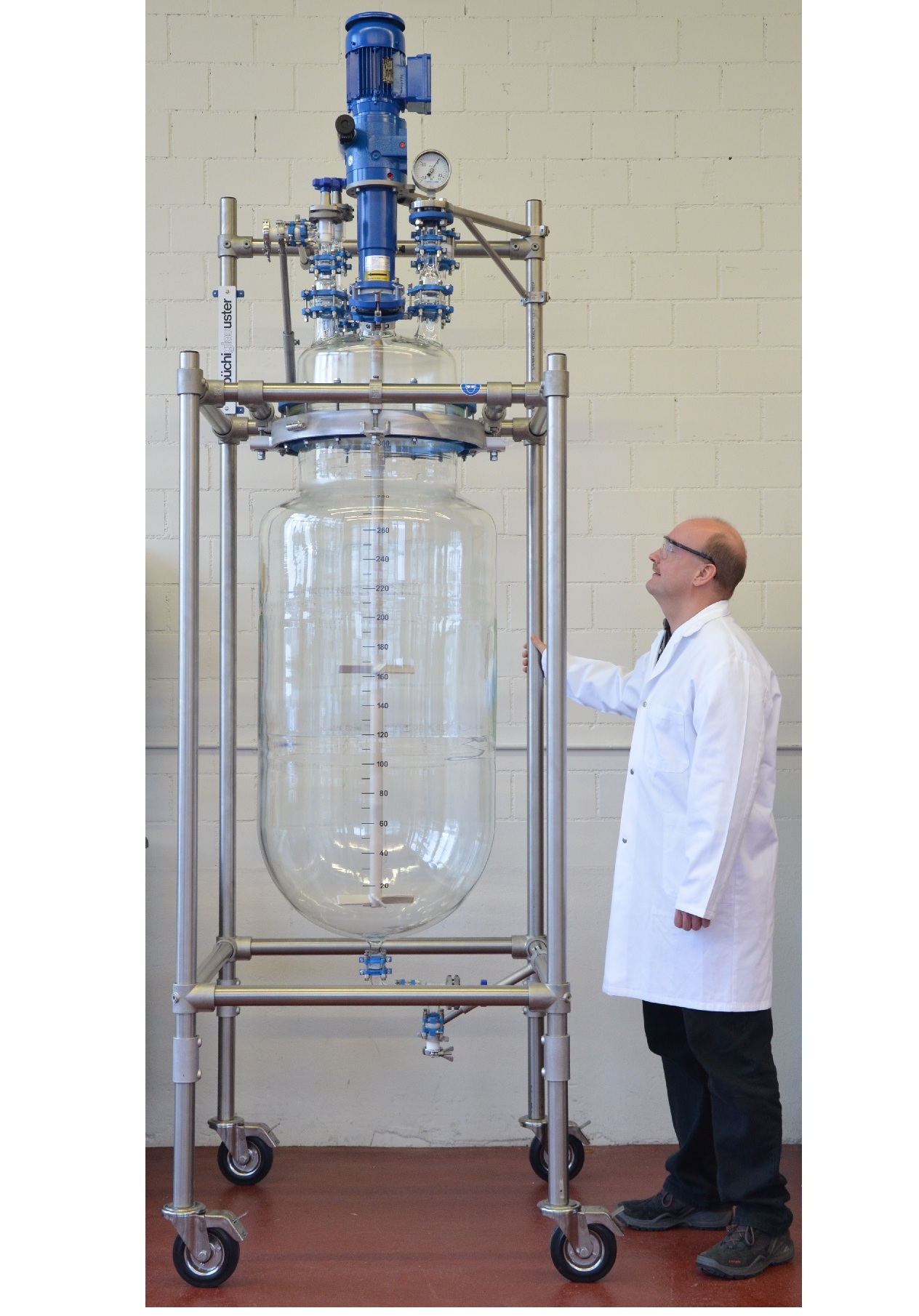 300 liter mixing with 2 stage stirrer