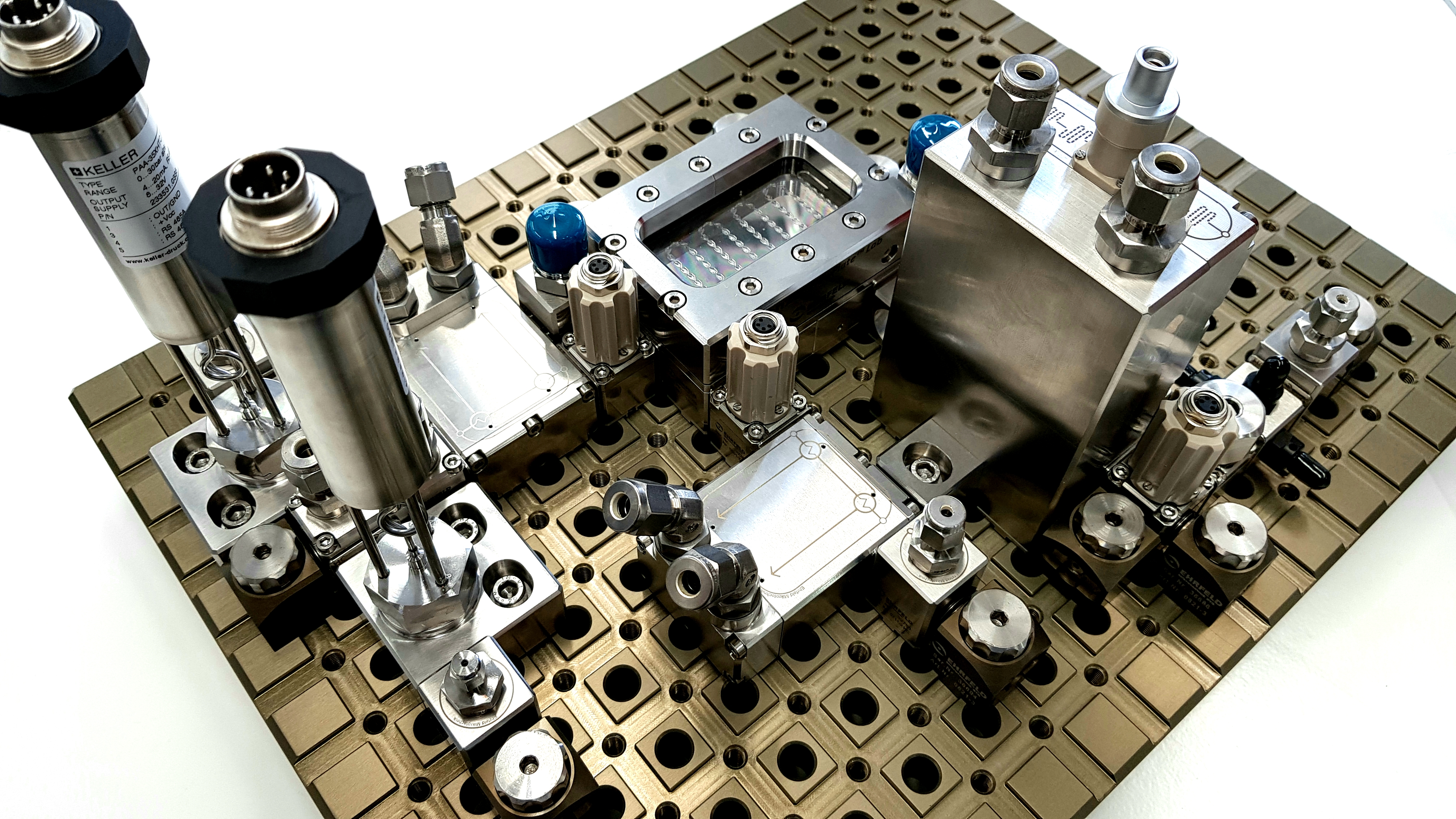 Ehrfeld MMRS - modular micro-reaction system