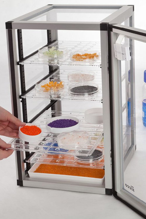 Sicco desiccators and dyring cabinets