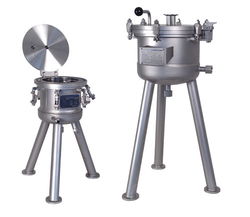 Lab pressure filter, Pilot filter