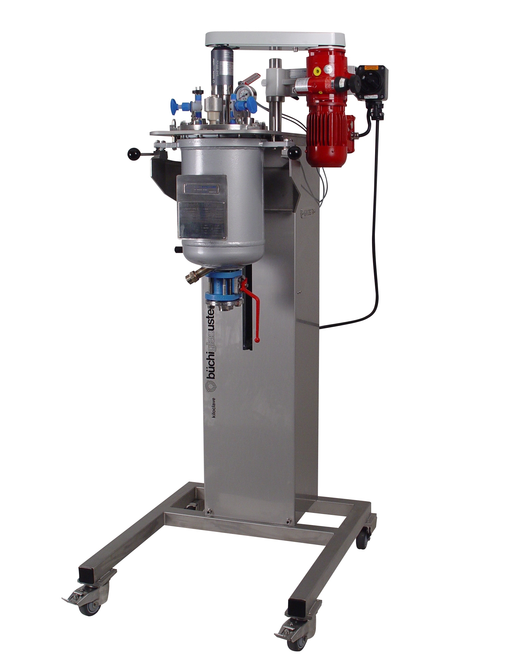 kiloclave inert: metal free reactions under pressure ATEX version