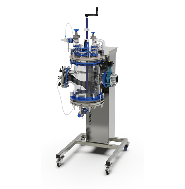 High containment filter (operation position)
