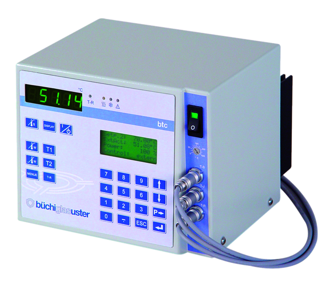 PID temperatur controller for electrical heated vessels to control cooling and heating