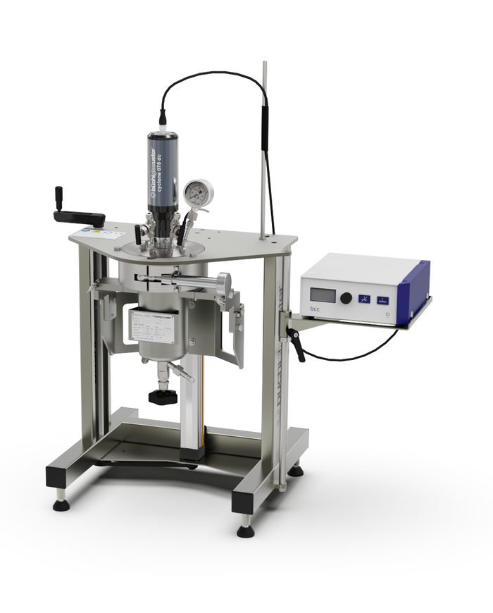 midiclave - high temperature high pressure reactor with lift and fast action closure